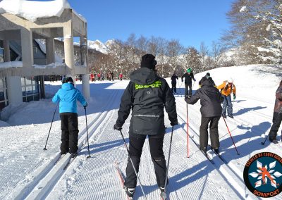 Clases particulares de esquí de fondo: clásico y patinador con la Escuela de Esquí Nórdico Somport