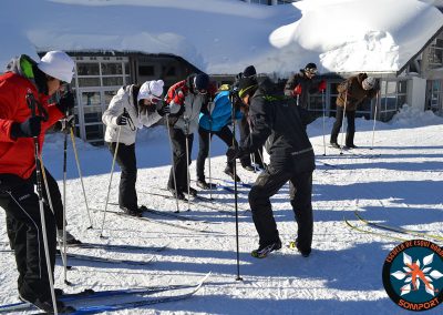 Clases particulares de esquí de fondo: clásico y patinador con la Escuela de Esquí Nórdico Somport