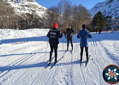 Clases particulares de esquí de fondo: clásico y patinador con la Escuela de Esquí Nórdico Somport