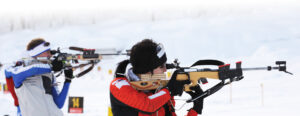 Clases Biathlón láser en Somport