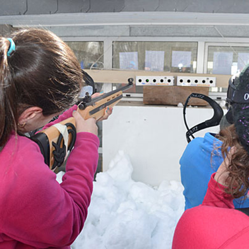 Clases Biathlón láser Somport Pirineos