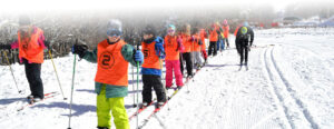 Especial colegios y grupos «un día en la nieve». Aprendizaje del esquí nórdico, juegos en la nieve y conocimiento del entono en una jornada lúdica y educativa en plena naturaleza.