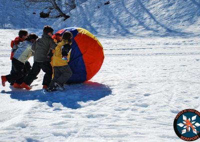 Especial colegios y grupos: un día en la nieve Aprendizaje del esquí nórdico, juegos en la nieve y conocimiento del entono en una jornada lúdica y educativa en plena naturaleza.