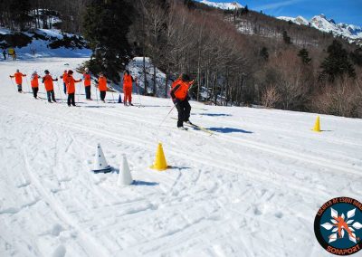 Especial colegios y grupos: un día en la nieve Aprendizaje del esquí nórdico, juegos en la nieve y conocimiento del entono en una jornada lúdica y educativa en plena naturaleza.