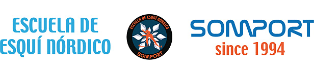 Escuela de esquí nórdico Somport cursos y clases: grupos, familias, particulares...