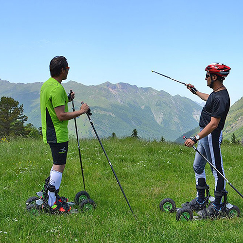 Ven a descubrir el Cross Skating o Roller todoterreno, en Somport y Candanchú