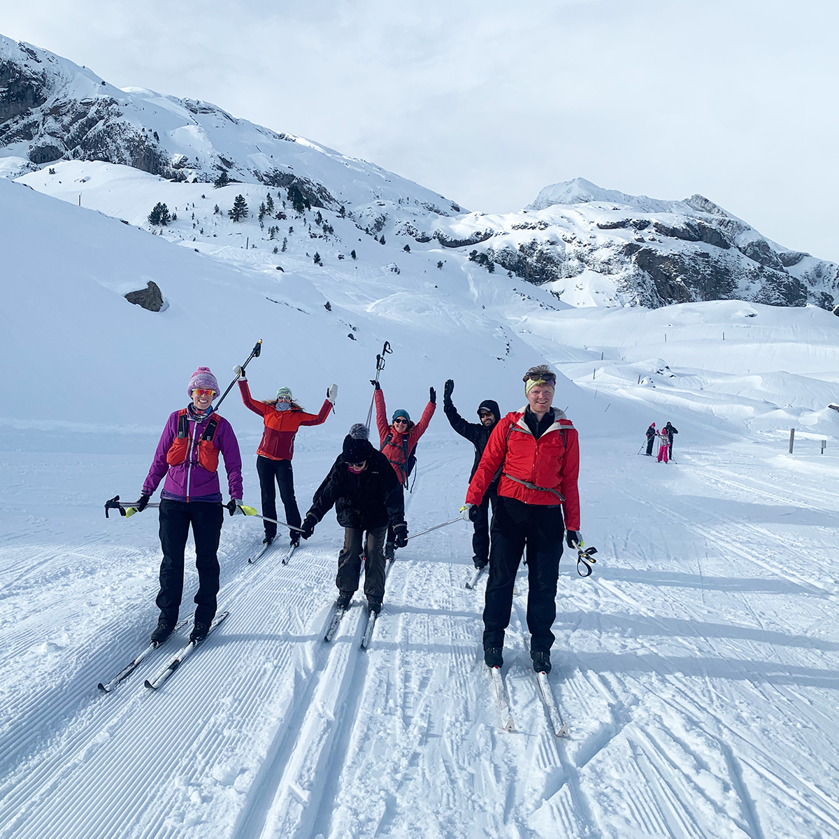 TRIBU: Especial familias y particulares. Curso colectivo de esquí nórdico a precio reducido